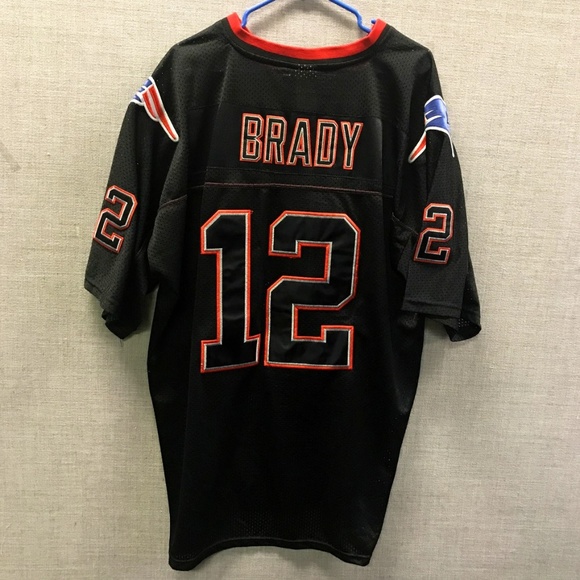 black tom brady jersey